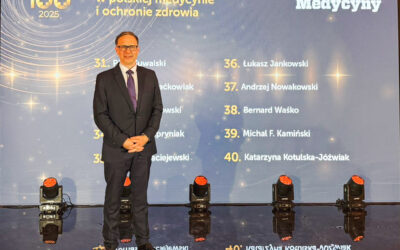 Sukces naszego ginekologa-onkologa. Prof.&nbsp;Andrzej Nowakowski wśród najbardziej wpływowych osób w&nbsp;polskiej ochronie zdrowia
